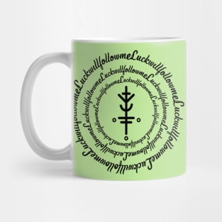 Luck will follow me Sigil Mug